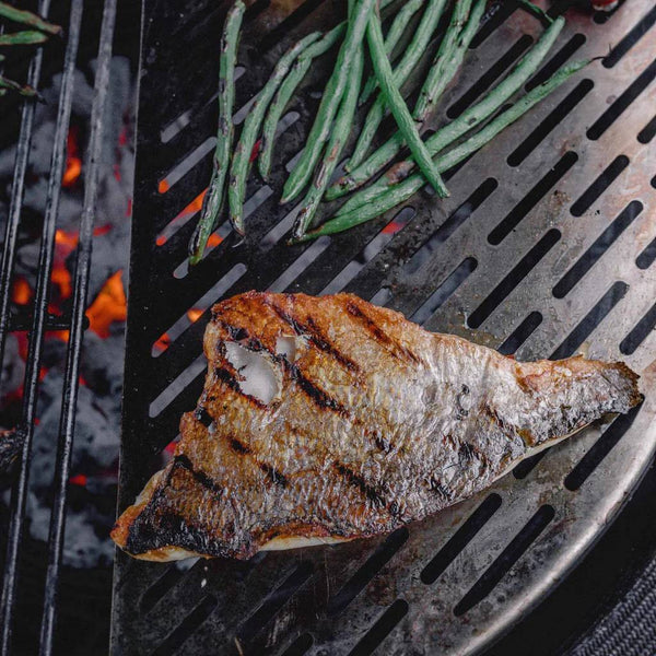 Kamado Joe KJ-HSSCGFV Half Moon SS Cooking Grate (Fish & Veg) – Classic Joe®