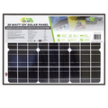 20 Watt, 12V Single Cell Mono-crystalline Solar Panel by KT Solar