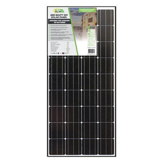 200 Watt, 12V Single Cell Mono-crystalline Solar Panel by KT Solar