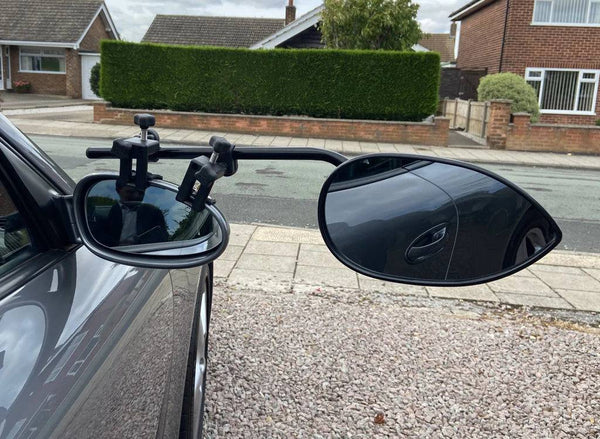 Aero Platinum Towing Mirrors Pair MIL6606 by Milenco