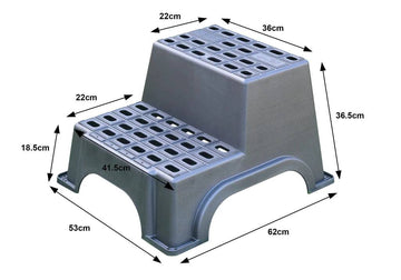 Double Step 200KG Rated MIL3797 by Milenco