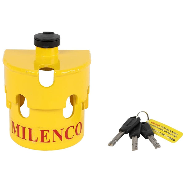 Heavy Duty Hitch Lock & Chain Lock MIL4930 by Milenco