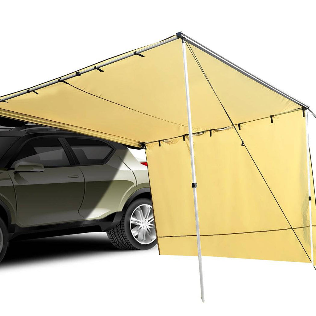 Mountview 2.5x3M Car Side Awning Extension Roof Rack Covers Tents Shades Camping