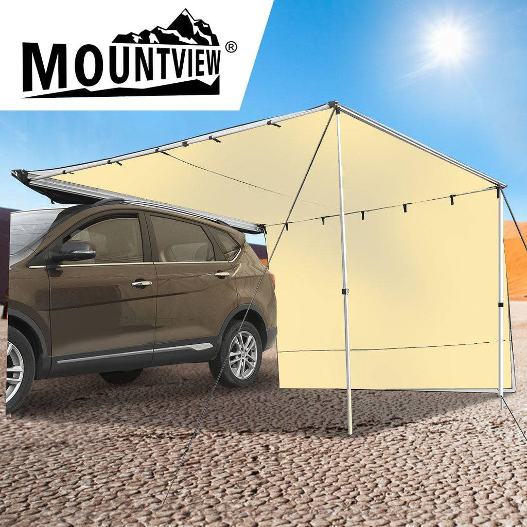 Mountview 2.5x3M Car Side Awning Extension Roof Rack Covers Tents Shades Camping