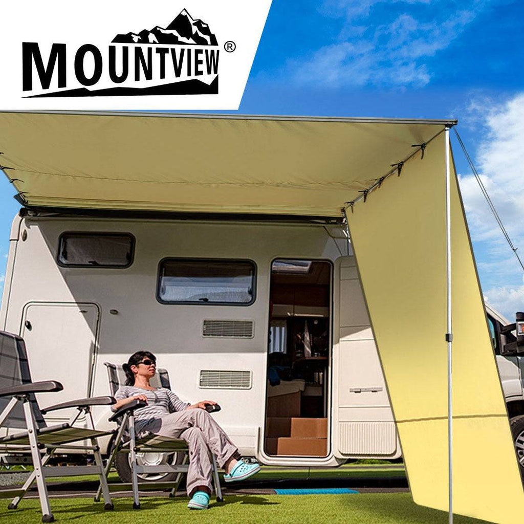 Mountview 2.5x3M Car Side Awning Extension Roof Rack Covers Tents Shades Camping