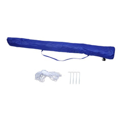 Mountview Beach Umbrella Outdoor Umbrellas Sun Shade Garden Shelter 2.33M Blue