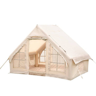 Mountview Inflatable Camping Tent Air Blow Up Cabin 4 Person Family Outdoor Pump