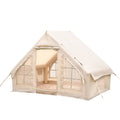 Mountview Inflatable Camping Tent Air Blow Up Cabin 4 Person Family Outdoor Pump