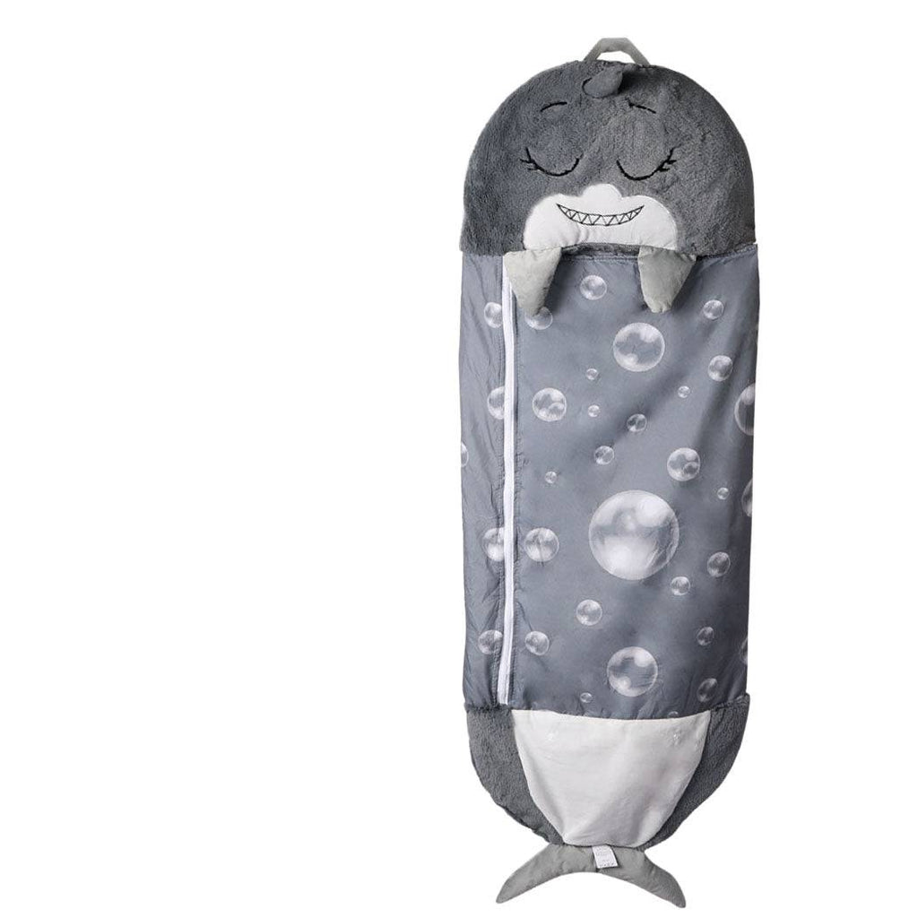 Mountview Sleeping Bag Child Pillow Kids Bags Happy Napper Gift Shark 135cm S
