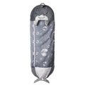 Mountview Sleeping Bag Child Pillow Kids Bags Happy Napper Gift Shark 180cm L