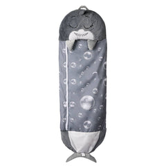 Mountview Sleeping Bag Child Pillow Kids Bags Happy Napper Gift Shark 180cm L