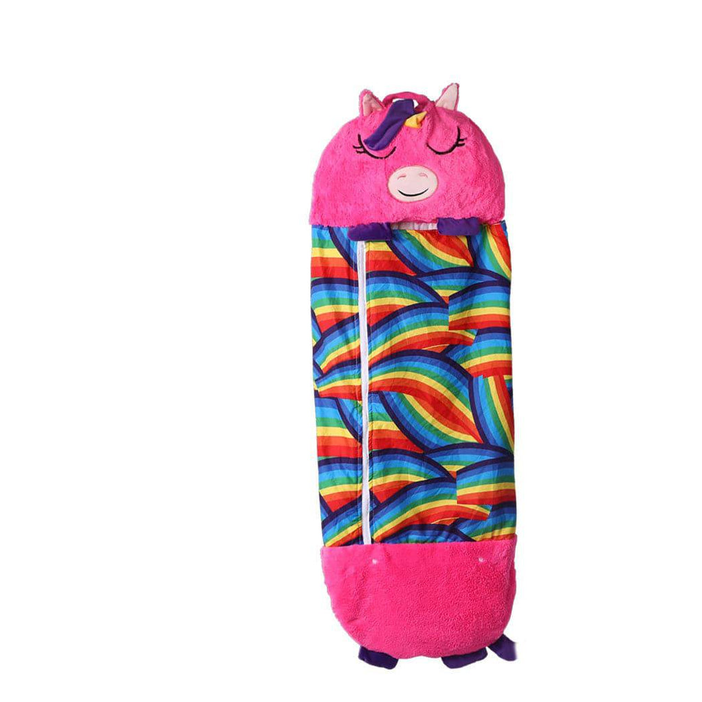 Mountview Sleeping Bag Child Pillow Kids Bags Happy Napper Gift Unicorn 135cm S