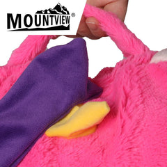 Mountview Sleeping Bag Child Pillow Kids Bags Happy Napper Gift Unicorn 180cm L