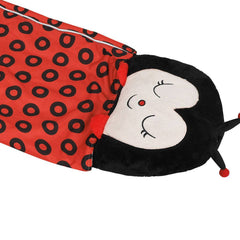 Mountview Sleeping Bag Child Pillow Stuffed Toy Kids Gift Toy Ladybug 180cm L