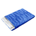 Mountview Sleeping Bag Double Bags Outdoor Camping Thermal 0℃-18℃ Hiking Blue