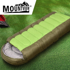 Mountview Sleeping Bag Outdoor Camping Single Bags Hiking Thermal -20 deg Winter