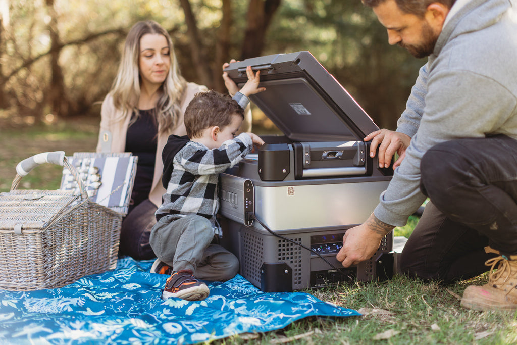 myCOOLMAN Dual Zone 53L Fridge & Freezer And Bonus PowerPack