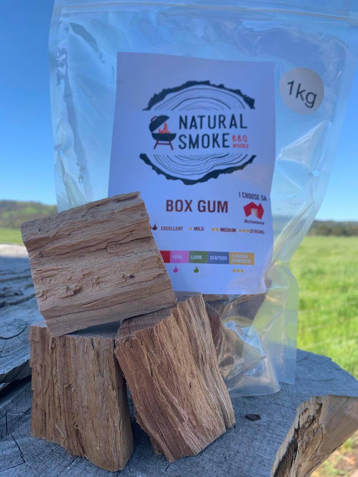 Smoker Wood Chunks - Box Gum - Premium Camping Gear for Australian ...