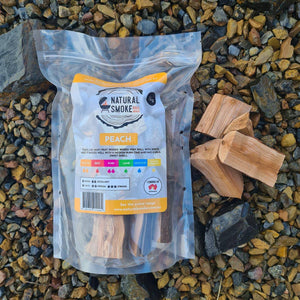 Smoker Wood Chunks - Peach