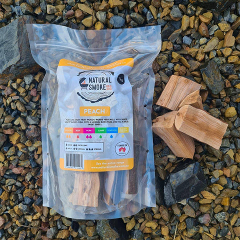 Smoker Wood Chunks - Peach