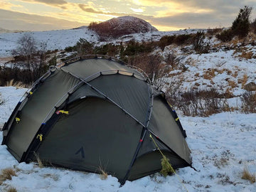 Footprint for Vern 2 Tent by Nortent + 2 Person Camping & Hiking Tent - Vern 2 Tent - 3.9kg by Nortent