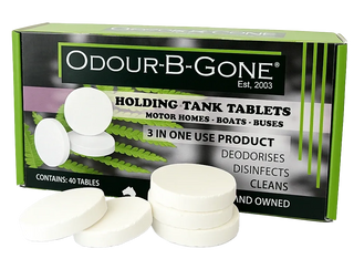 Odour-B-Gone White Holding Tank Tablets (40 pack)