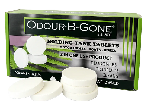 Odour-B-Gone White Holding Tank Tablets (40 pack)