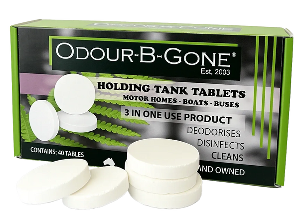 Odour-B-Gone White Holding Tank Tablets (40 pack)