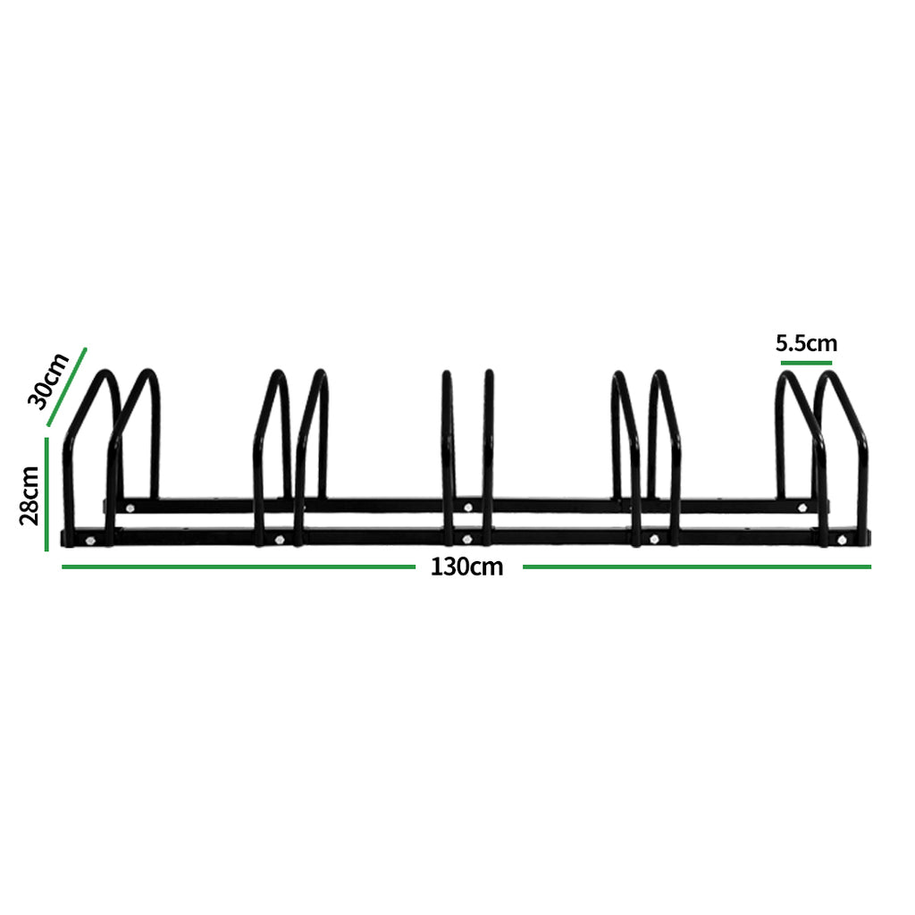 Monvelo 5 Bike Floor Stand Bicycle Parking Rack