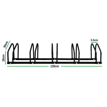 Monvelo 5 Bike Floor Stand Bicycle Parking Rack