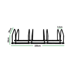 Monvelo 4 Bike Floor Stand Rack