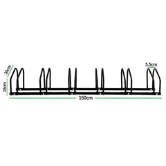 Monvelo 6-Bike Floor Stand Bicycle Storage Rack