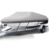 Seamanship 14–16 ft Waterproof Trailerable Boat Cover – Grey