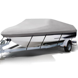 Seamanship 14–16 ft Waterproof Trailerable Boat Cover – Grey