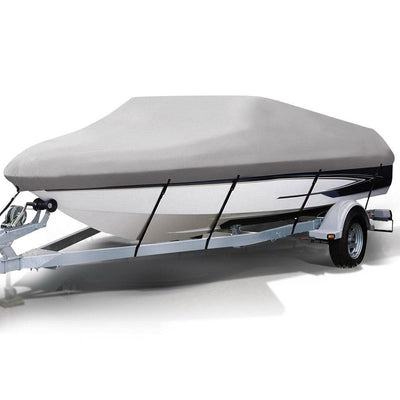 Seamanship 14–16 ft Waterproof Trailerable Boat Cover – Grey