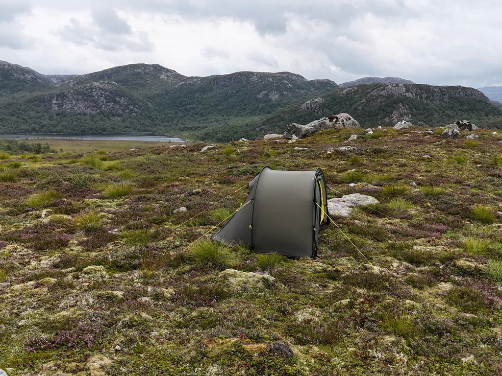 1 Person 3-Season Hiking Tent - Ly 1 3S - 1.57kg by Nortent