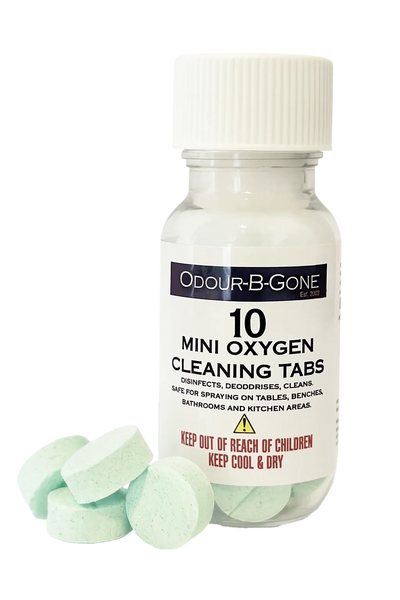 Odour-B-Gone Mini Oxygen Cleaning Tabs (10 pack)