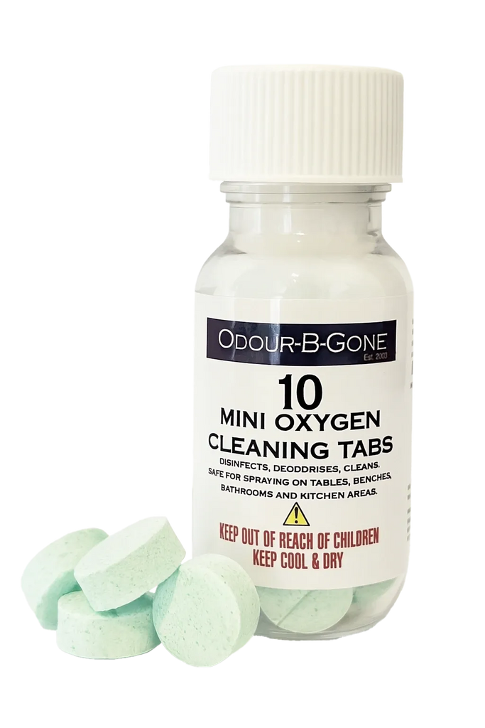 Odour-B-Gone Mini Oxygen Cleaning Tabs (10 pack)