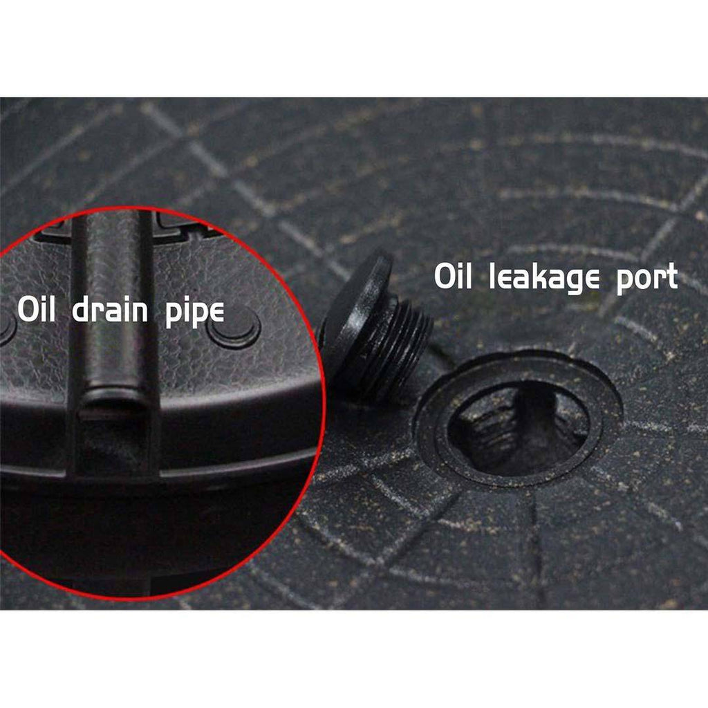 Portable Korean BBQ Butane Gas Stove Stone Grill Plate Non Stick Coated Round