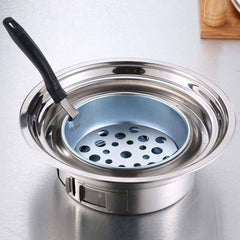 BBQ Grill Stainless Steel Portable Smokeless Charcoal Grill Home Outdoor Camping