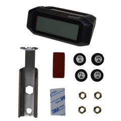 Solar Powered TPMS Kit with 4 External Sensors. MATA-1E