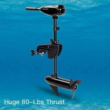 Striker 60LBS Electric Trolling Motor Inflatable Boat Fishing Marine Outboard Engine