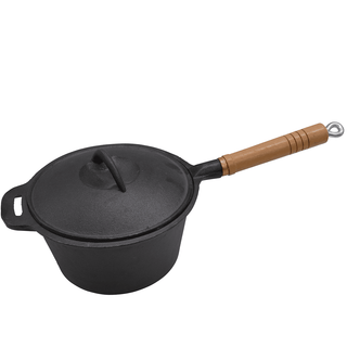Cast Iron Saucepan - 2 Quart by Supex