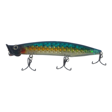 Toppu Mizzu Cupface Popper, 110mm, Blue Hex