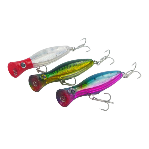 Toppu Mizzu Ocean Popper, 130mm, 3 pack