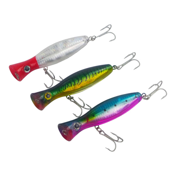 Toppu Mizzu Ocean Popper, 130mm, 3 pack