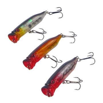 Toppu Mizzu P72 Popper, Red Crown, 72mm