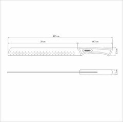 Tramontina Black Churrasco 12" Brisket Knife