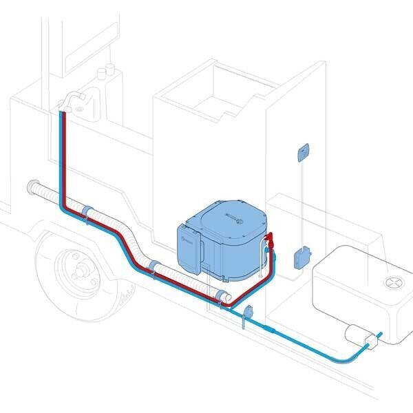 Truma Ultra Rapid 14L Gas Only Hot Water System