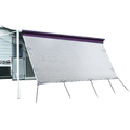 4.3m Caravan Privacy Screen Side Sunscreen Sun Shade for 15' Roll Out Awning